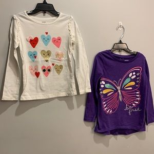 Carter’s Bundle of 2 Long Sleeve T-Shirts